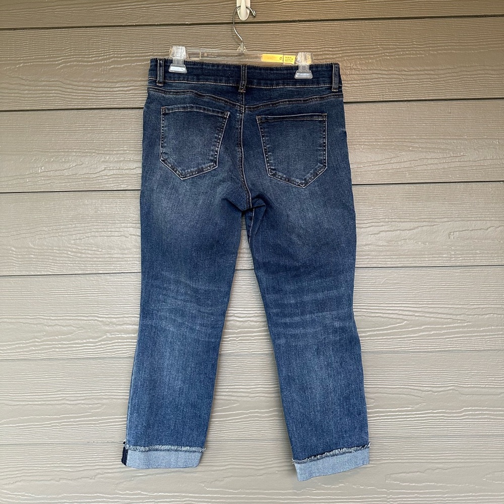 Kut from the Kloth Amy Crop Straight Leg Jeans Size 8 - Picture 2 of 4